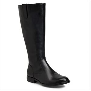 Born Black Heeled Boots